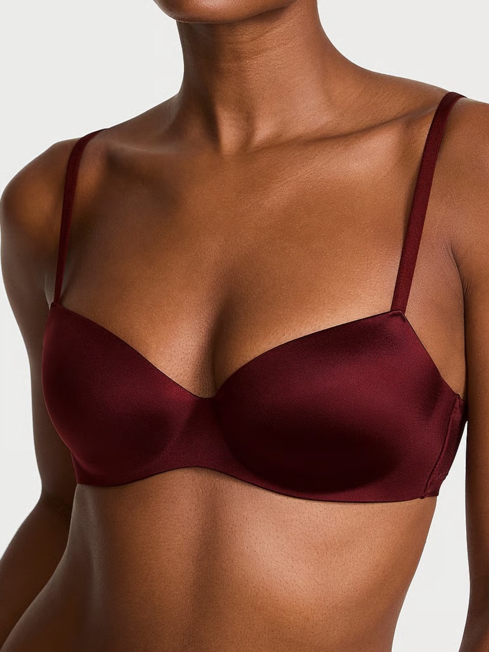 VS Body by Victoria FlexFactor Balconette Bra Cherrywood 34B ⭐️LIKE NEW⭐️